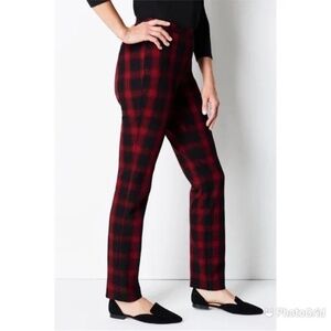 J. Jill High Rise Bi-Stretch Slim Leg Pants (24W)